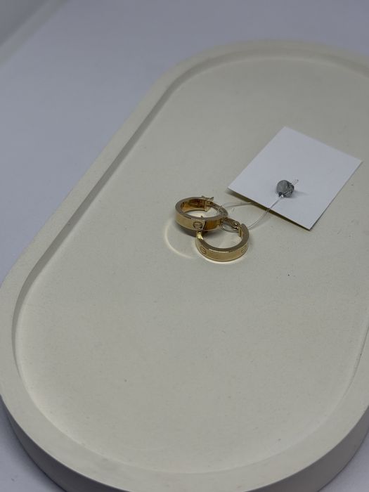 Серьги золото 585проба.