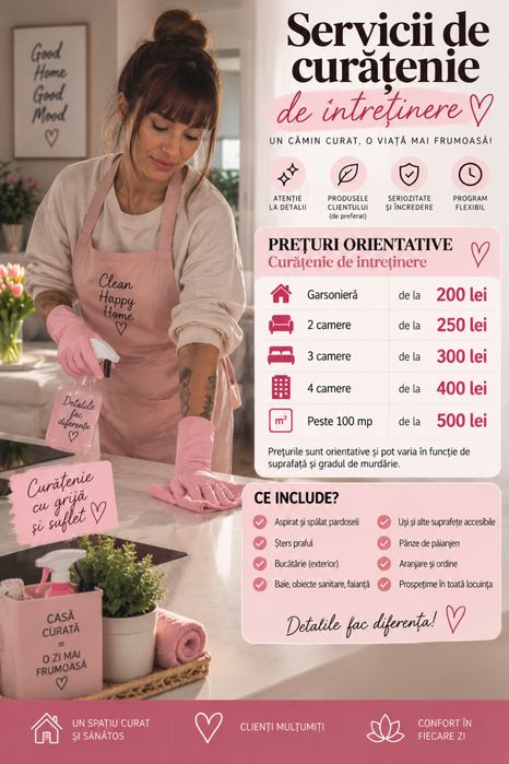 Servicii de curatenie