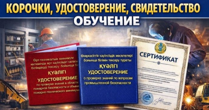 Допуск, удостоверение