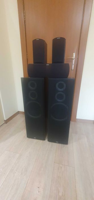 JAMO тонколони TECHNICS усилвател и CD