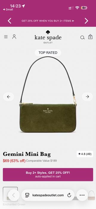 Kate spade ОРИГИНАЛ сумка по скидке