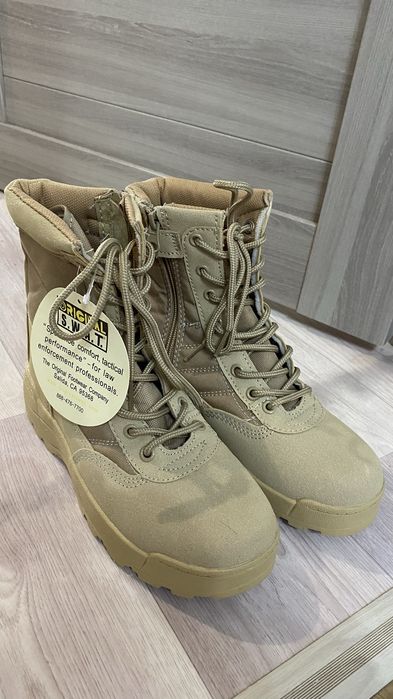 Берцы песочный, женский 37