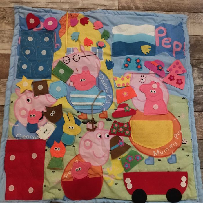 Водна игра бебе ,тиха книжка килимче