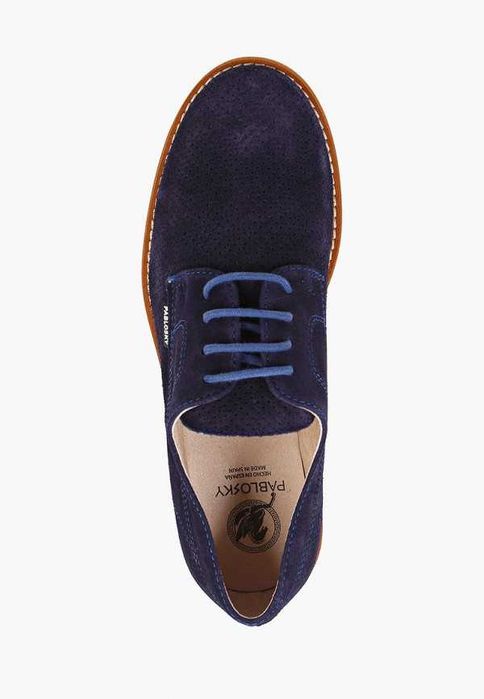 Туфли для мальчиков натуральная замша НОВЫЕ, производство ИСПАНИЯ