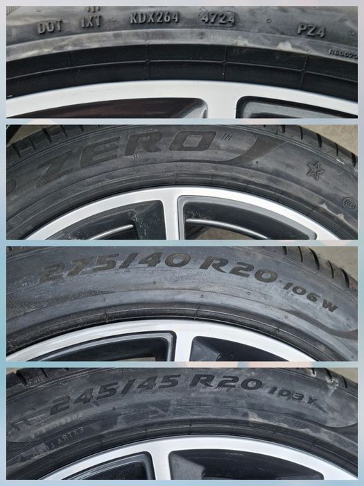 Jante BMW X3 G01 X4 G02 Mpachet NOU  O km  275 40 20/245 45 20 DOT2024