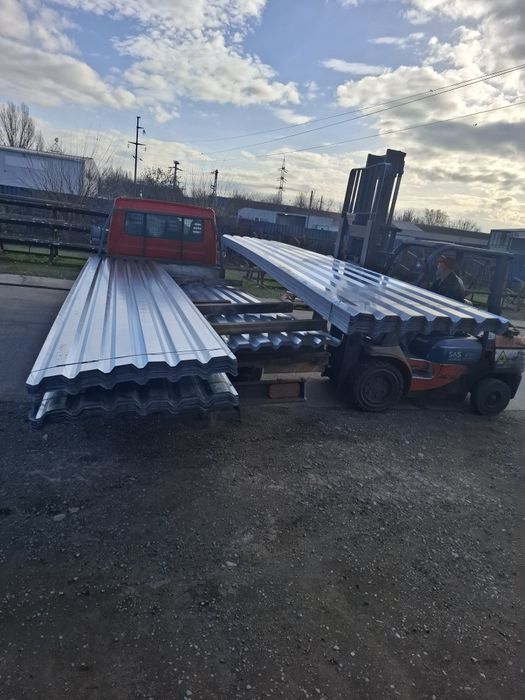 Vand tabla zincata lungime 6.20m latime de1.10 grosime 07