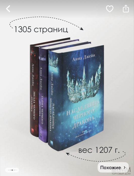 Анна Джейн трилогия нежеланная невеста. Наследница черного дракона.