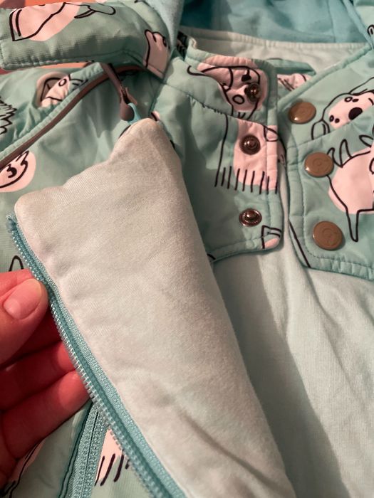 Детский зимний комбинезон