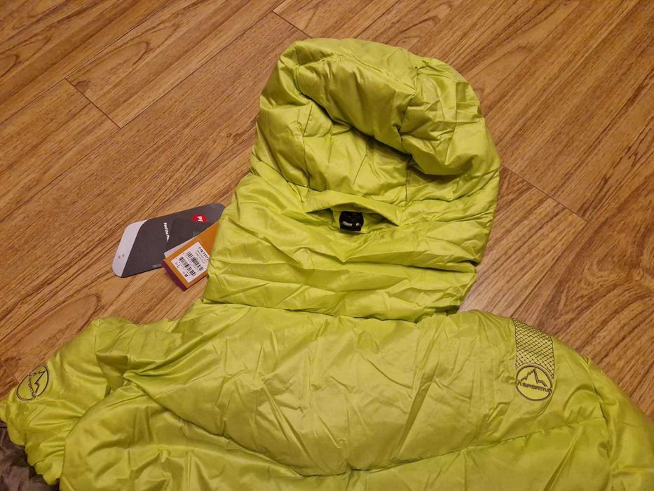 Geaca puf LA SPORTIVA, originala, mas S si M, munte, iarna, frig