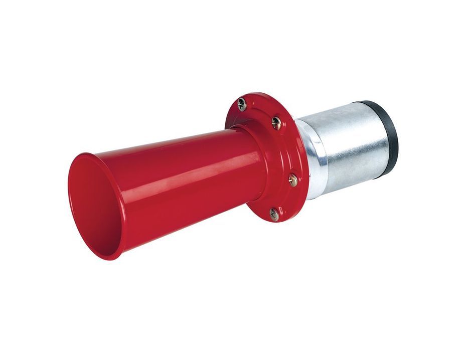 Claxon auto electric Carpoint T-Ford 12V 115 dB 72W, cu sunet de masina clasica, rosu, 1 buc