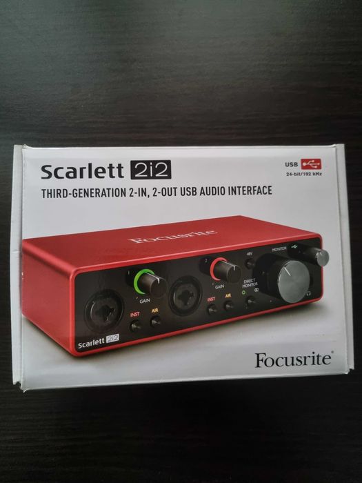 Focusrite Scarlett 2i2 3rd Gen