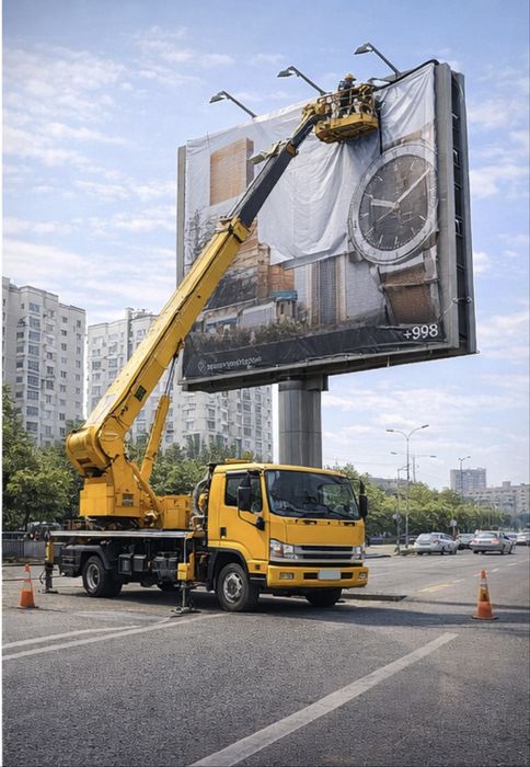 услуга авто вышки/авто вышка хизматлари