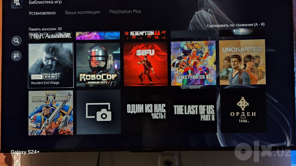 Playstation 5 pro full komplekt + 40 ta oʻyini
