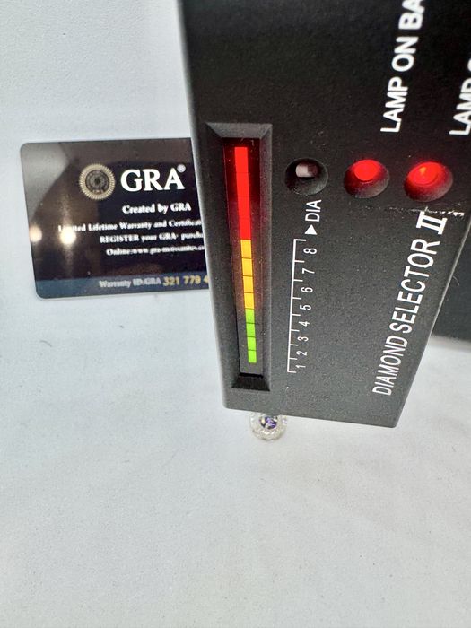 Сребърни обеци с мойсанит (Диамант) 0.5 карата