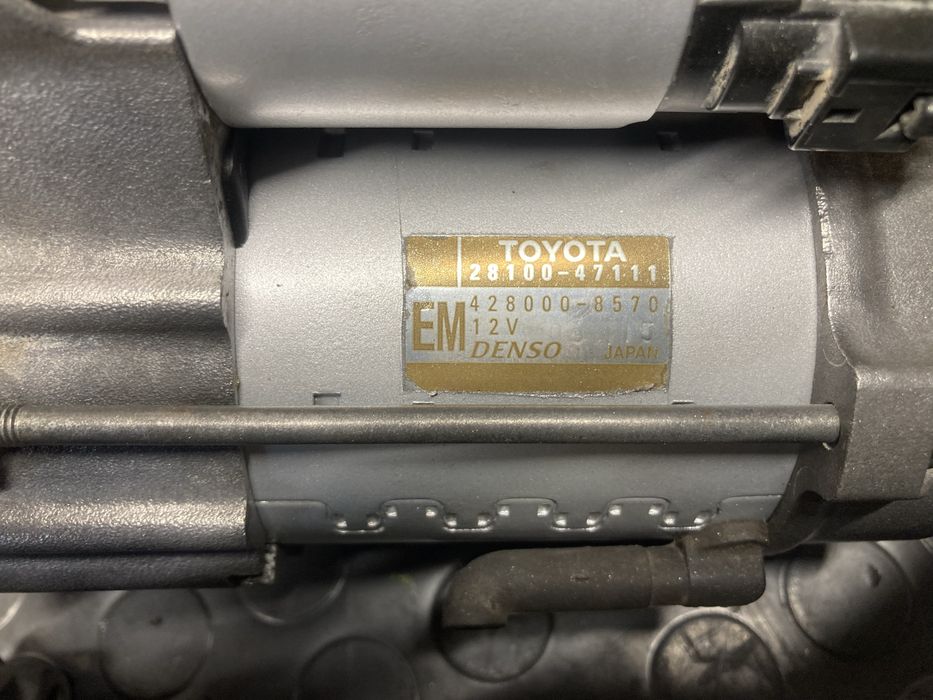 Стартер за тойота аурис/toyota yaris 1.33vvt-i 09-12г