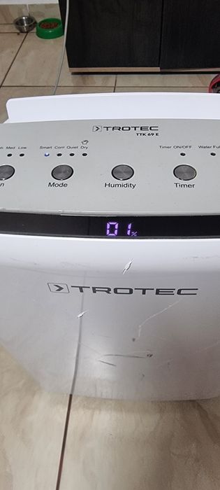 Dezumidificator + funcție uscare rufe  Trotec Ttk 69 e