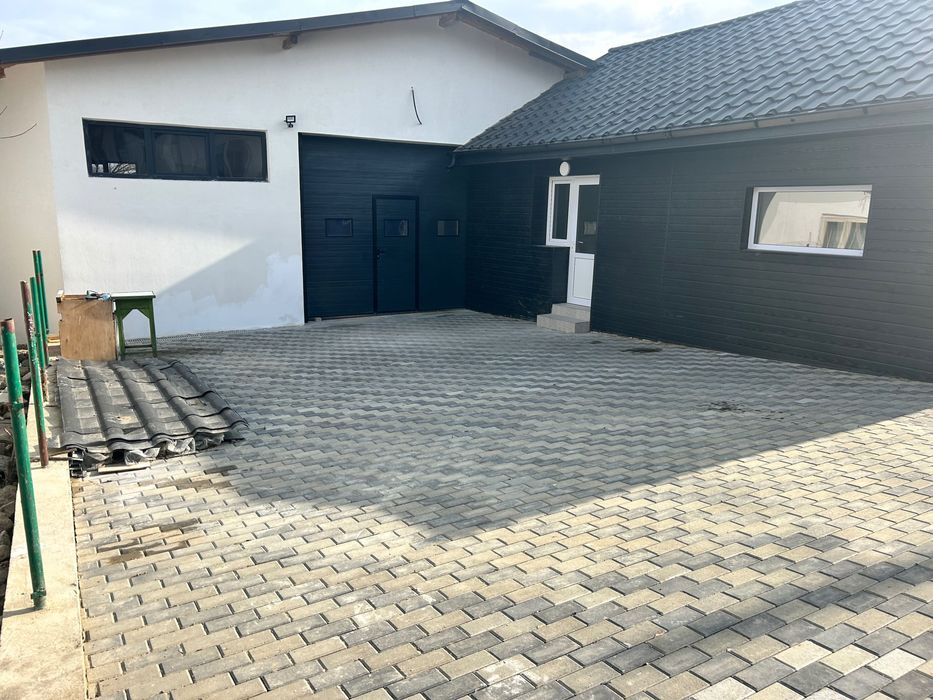 Închiriez depozit cu casă/birouri de 255m2