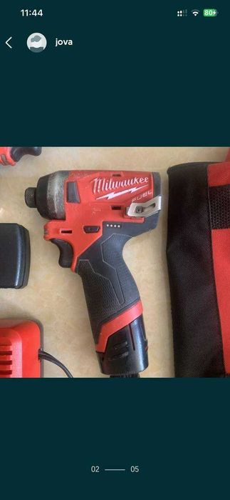 Набор инструментов M12 Milwaukee FPP2A-402X