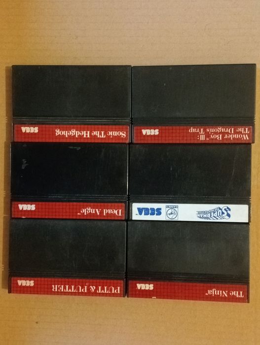 Vand Ninja, Superman si altele pt sega master