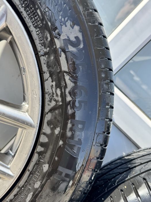 Колеса в сборе с дисками и шинами