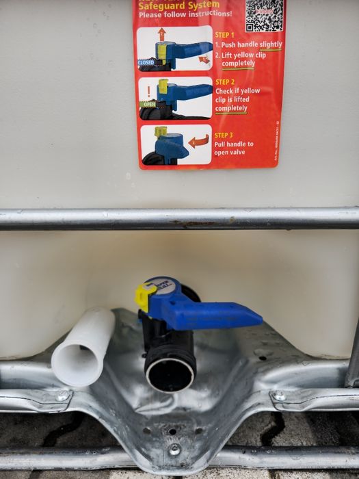 Bidon IBC 1000L Si 600L