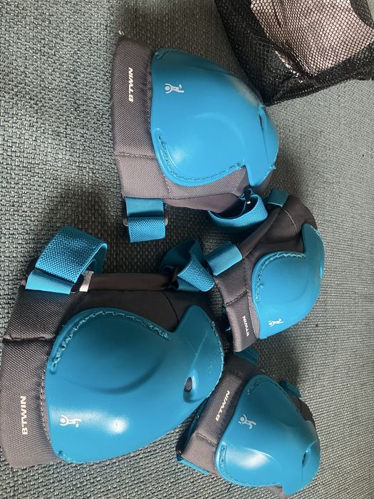 Протектори за велосипед детски btwin наколенки