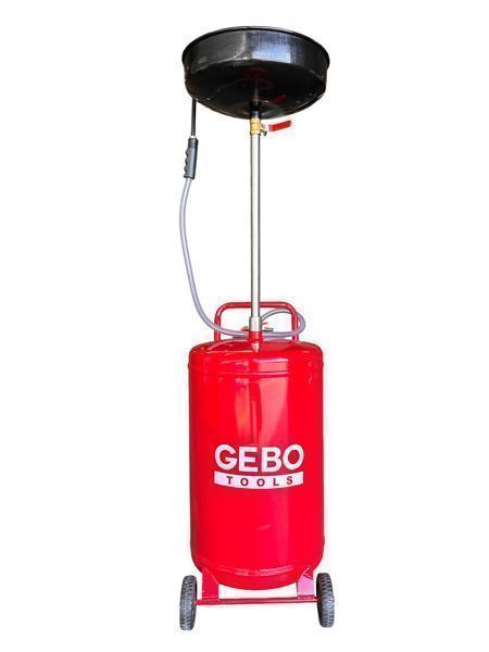Пневматична масларка за отработено масло gebo tools 70 л със съд за съ