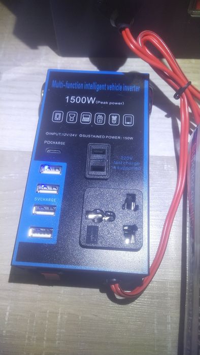 Инвертор на авто 1500w