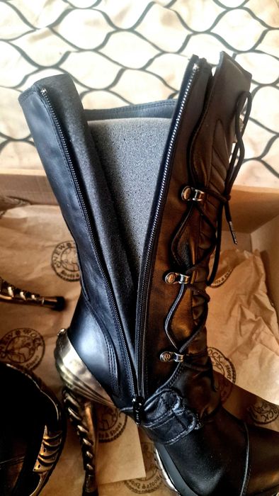 Cizme New Rock piele naturala