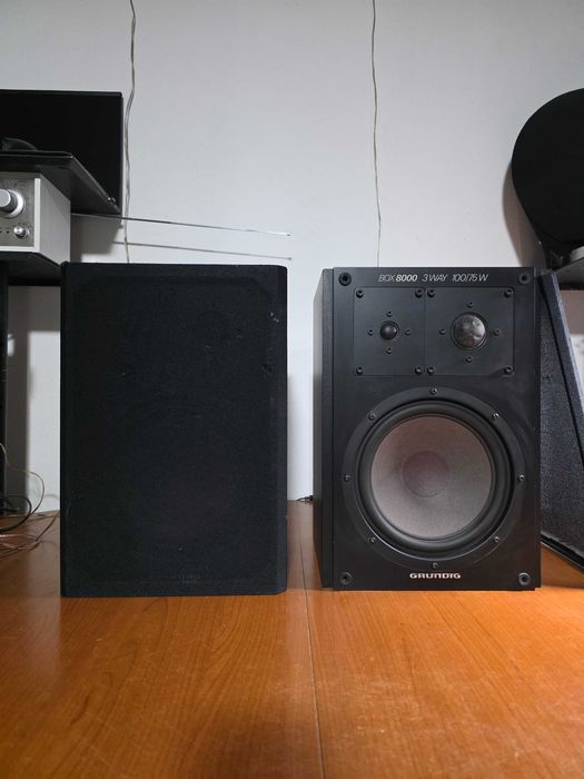 Grundig Box 8000, 3 căi, Made in West Germany, sunet excepțional!!