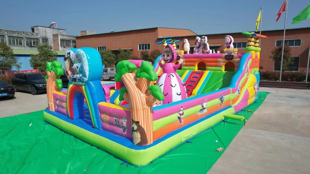 Надувной батут для парков