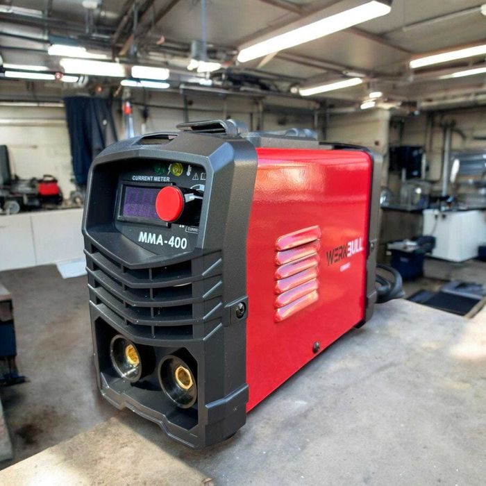 Инверторен Електрожен 400A WerkBull с подарък соларна Маска+ АКСЕСОАРИ