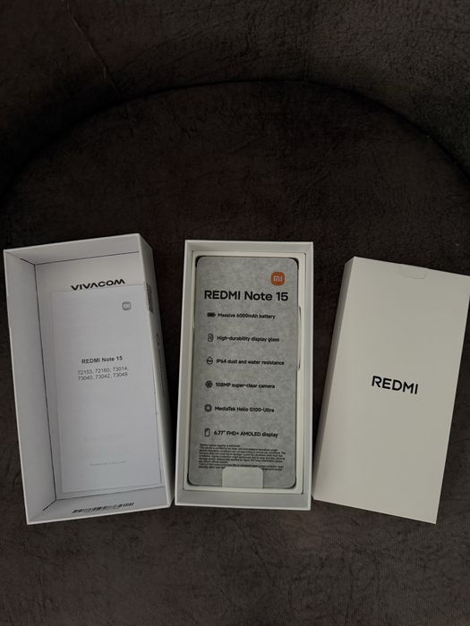 Xiomi redmi note 15