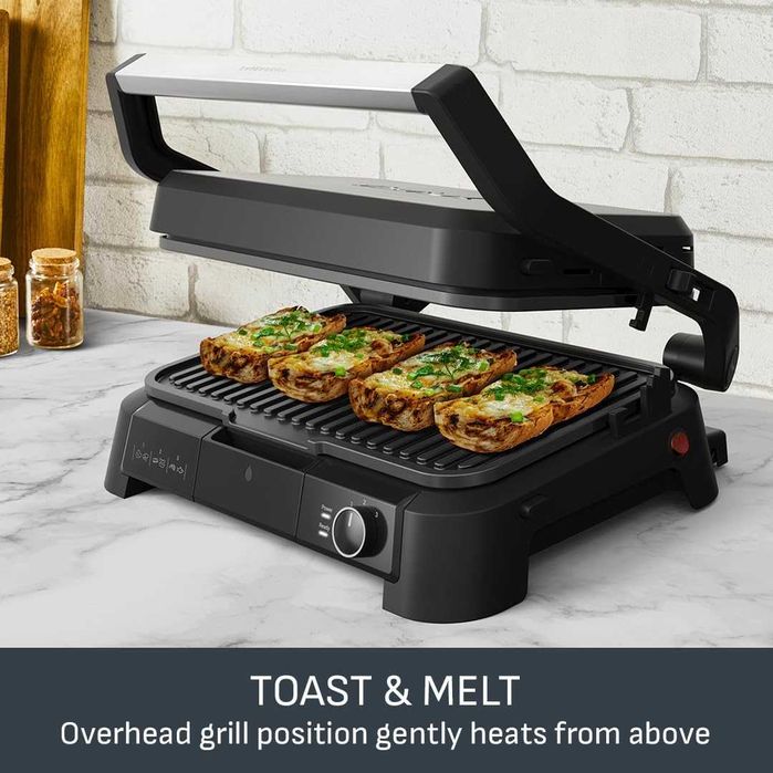 Tefal SuperGrill 3в1 XL, Вътрешен грил, незалепващи плочи, GC520DG1