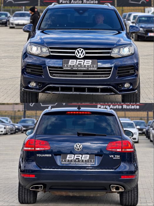 • Vw Touareg 2012 • 3.0 Diesel 4 Motion / Ventilatie / Carlig electric / Line - Side assist / Parc Auto • RATE • Garanție •