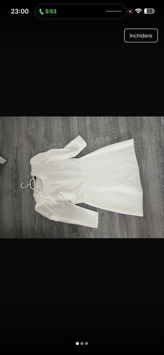 Rochie cuninie civila Poema marime 38