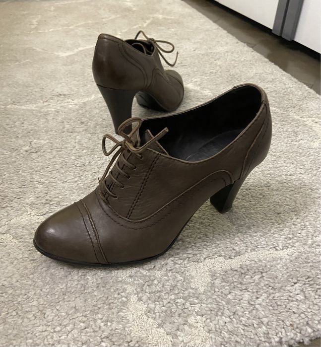 Обувки естествена кожа 5th Avenue