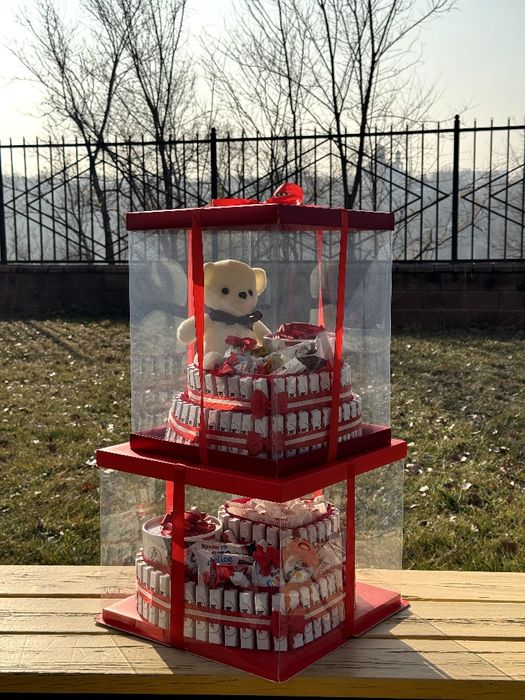 Киндер бокс | Киндер Алматы | Подарок девушке | Сладкий бокс