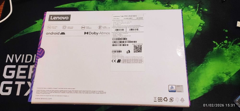 таблет Lenovo Tab M10 Gen 3