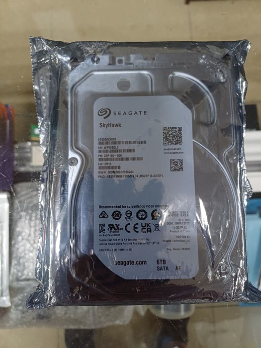HDD Seagate 6Tb для видеонвблюдкния