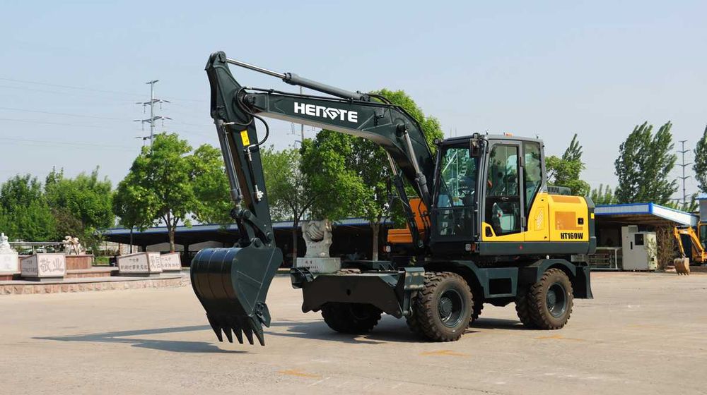 Экскаватор HENGTE HT160W (ковш 0,6 куб)
