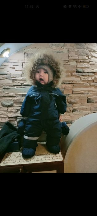 Комбинезон зимний для мальчика