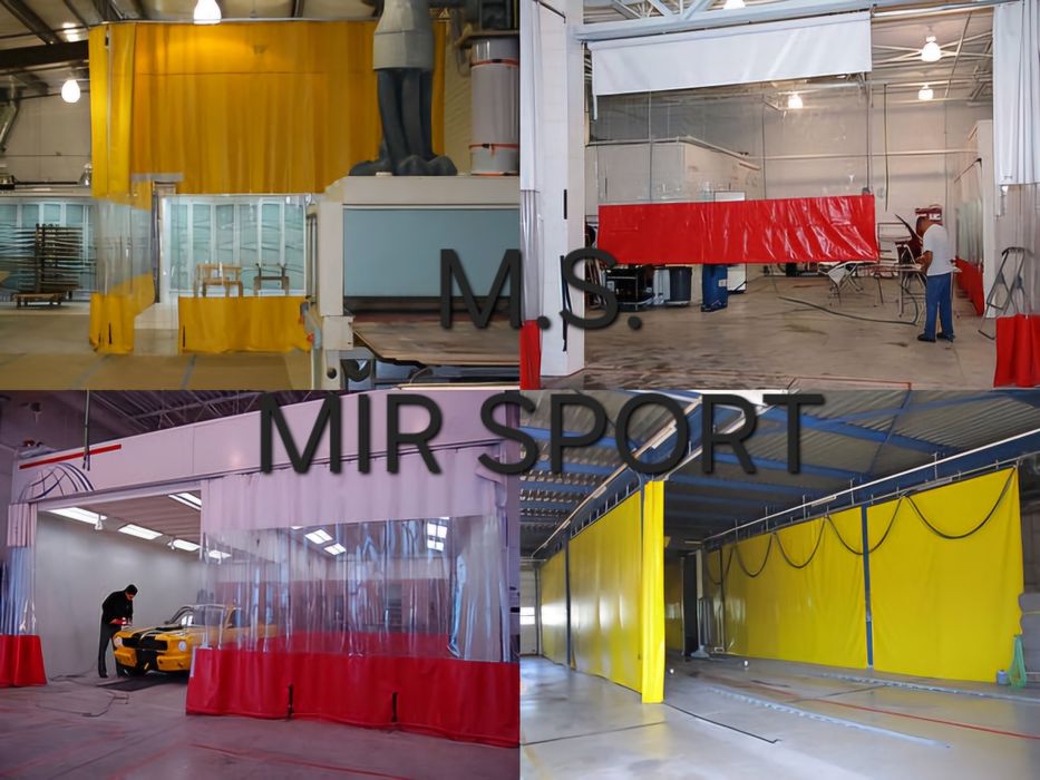 Изготовление штор в автомойку под заказ по Казахстану