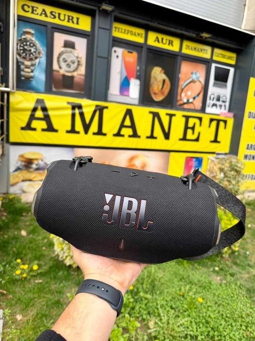 Boxa portabila JBL Xtreme 4 / Baterie detasabila / Fast charge / Negru - NOUA
