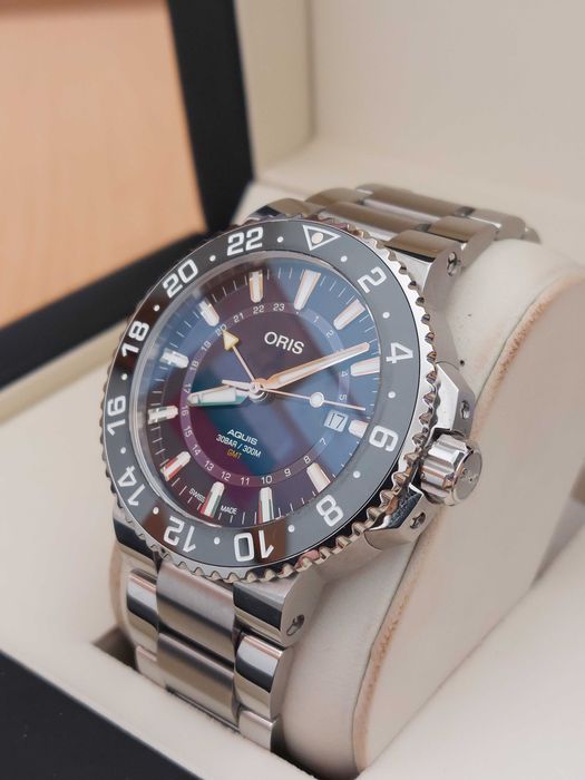 ORIS Aquis Hammerhead/GMT Limited Edition Diver 45mm Day/Date