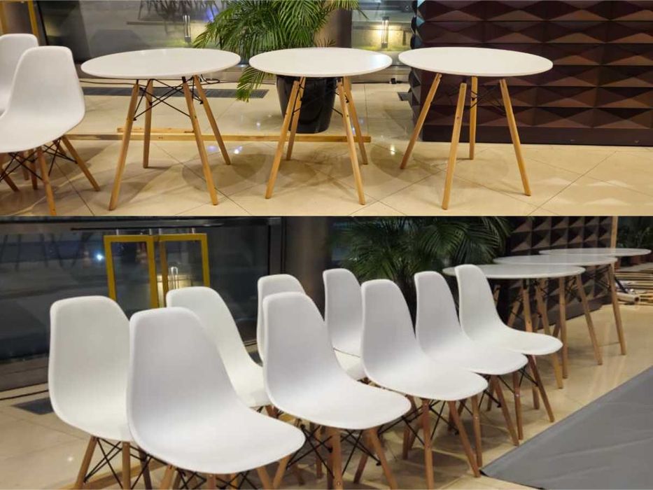 прокат столов и стульев Eames