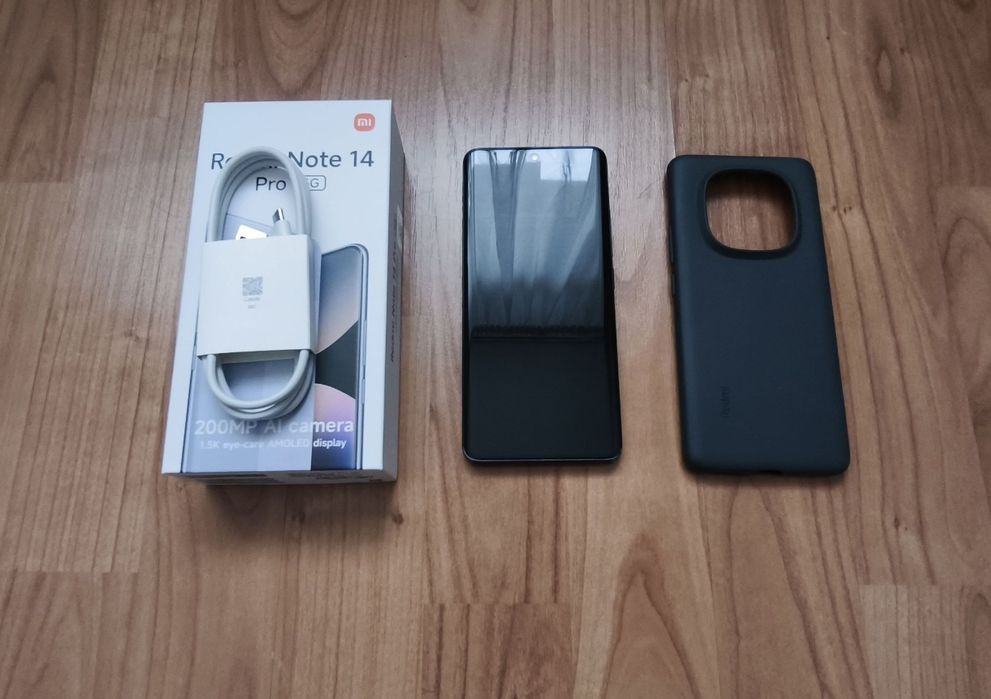 XIAOMI Redmi Note 14 Pro 5G Dual SIM Black Negru 256 8+8 GB 200MP