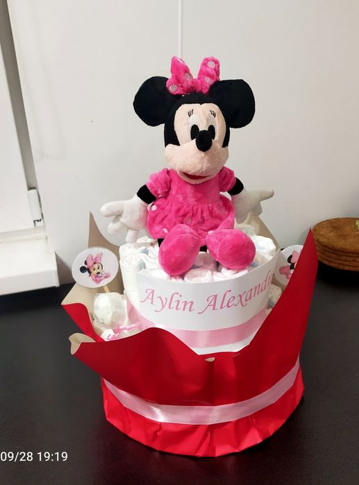 Tort din pampers fete și băieți