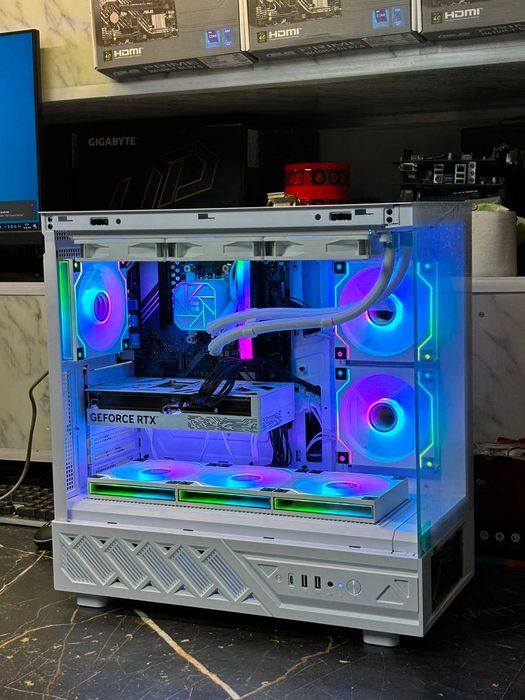 Игровой Компьютер Ryzen 7500F / RTX 5060 / 16GB DDR5 / B650 / SSD m2