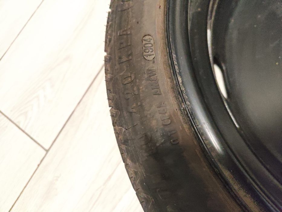 Roata rezerva slim R18 125/70 VW Golf 5 Continental